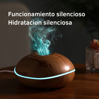 Humidificador ultrasónico portátil con luz LED